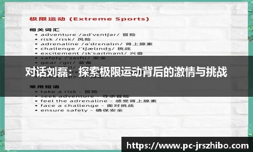 对话刘磊：探索极限运动背后的激情与挑战